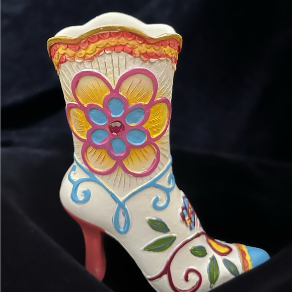 Ceramic Western Boot (possibly from Raine Original Collection) - Picture 2 of 4